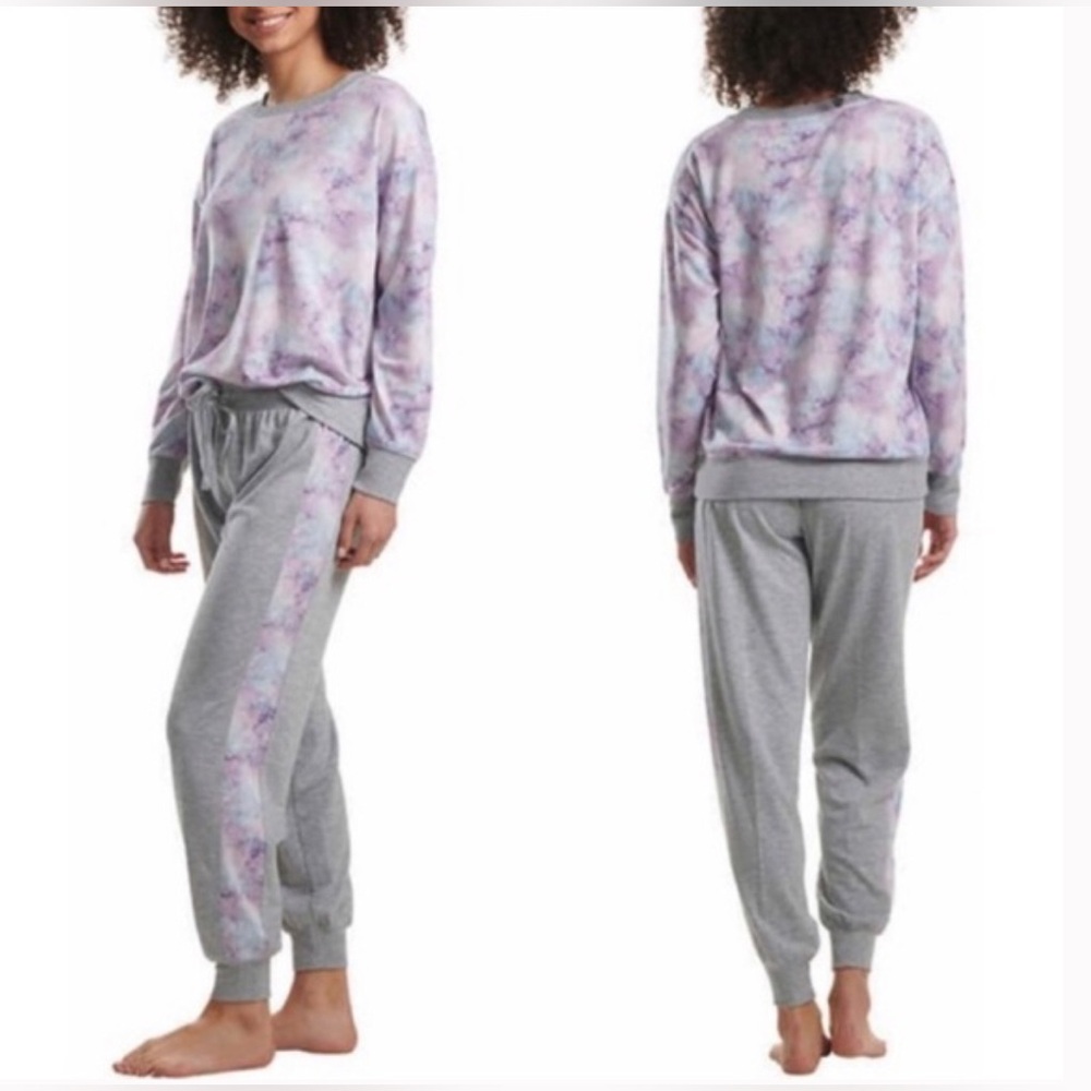 Splendid Tie-Dye Sweatshirt and Jogger Set EUC Lounge Wear